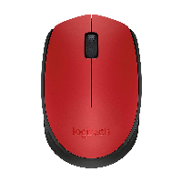 Мишка LOGITECH M171 Red - 910-004641