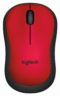 Мишка Logitech M220 Silent Red - 910-004880