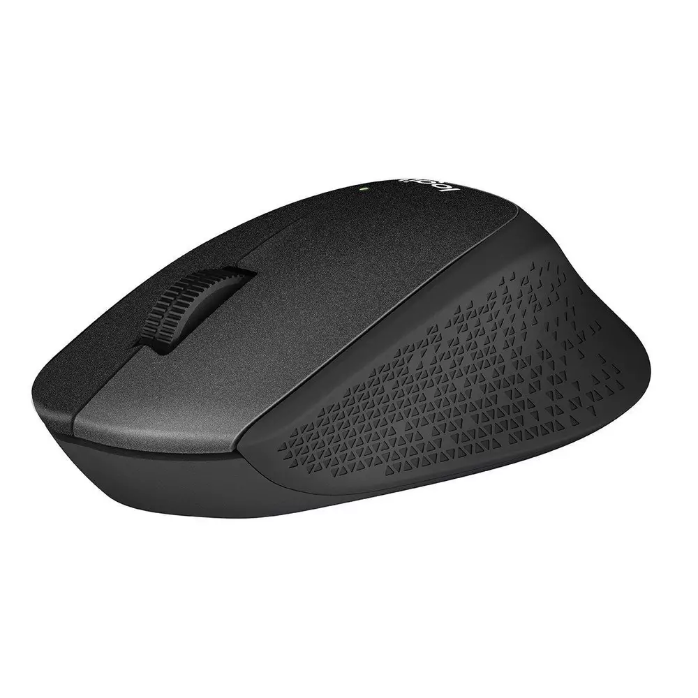 Безжична мишка LOGITECH M330 Silent Plus Black - 910-004909