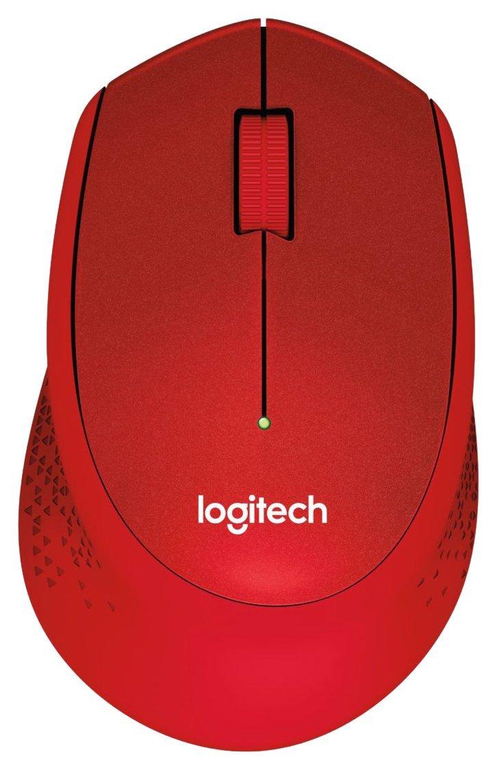 Ποντίκι LOGITECH M330 Silent Plus Κόκκινο - 910-004911