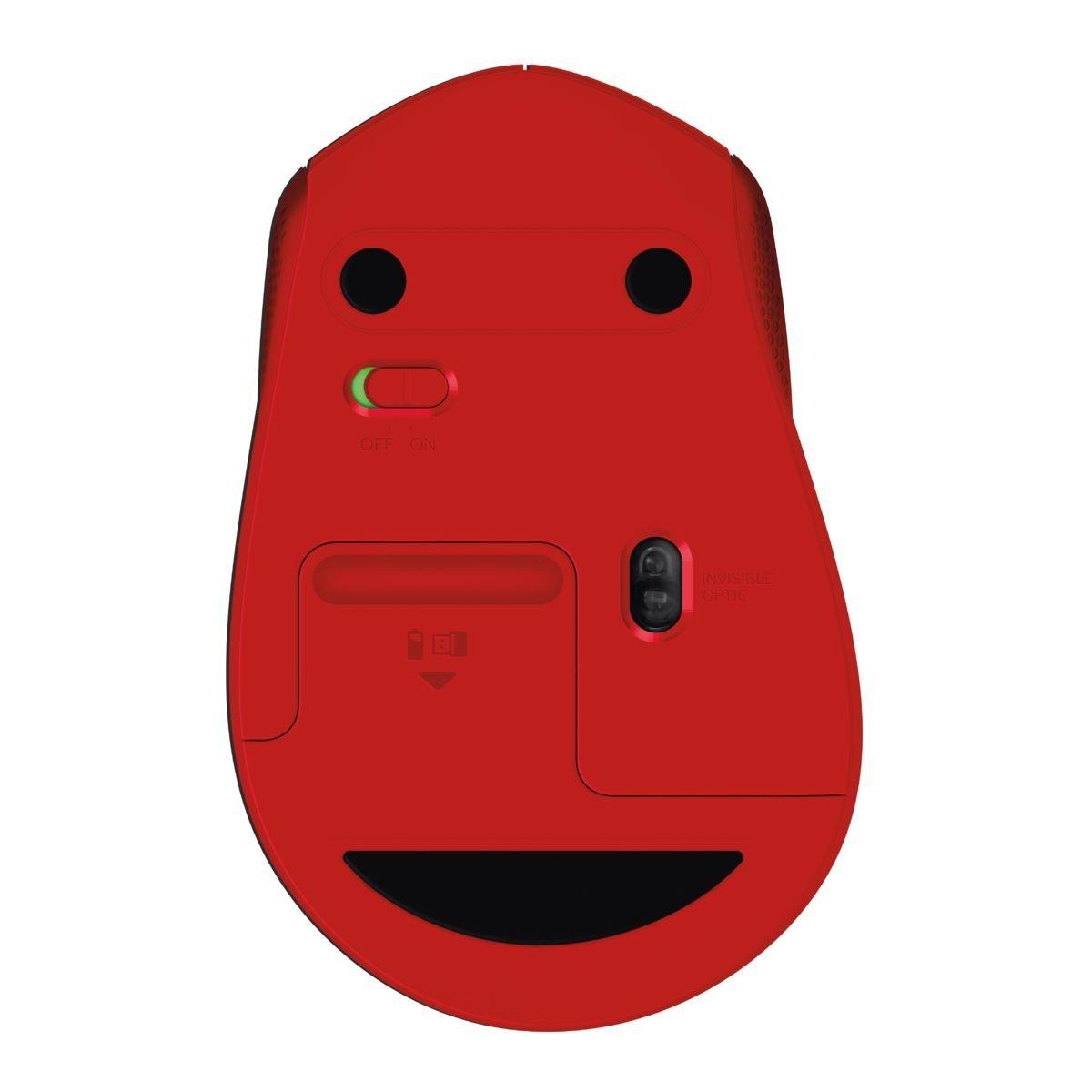 Ποντίκι LOGITECH M330 Silent Plus Κόκκινο - 910-004911