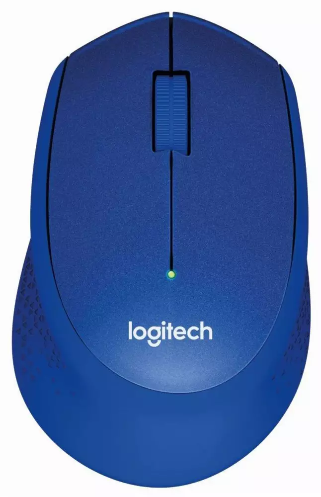 Mишка LOGITECH M330 Silent Plus Wireless/Безжична Blue - 910-004911