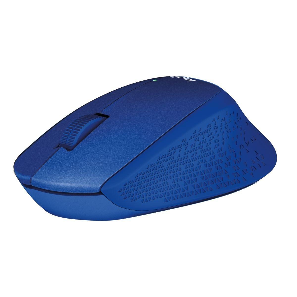 Mишка LOGITECH M330 Silent Plus Wireless/Безжична Blue - 910-004911