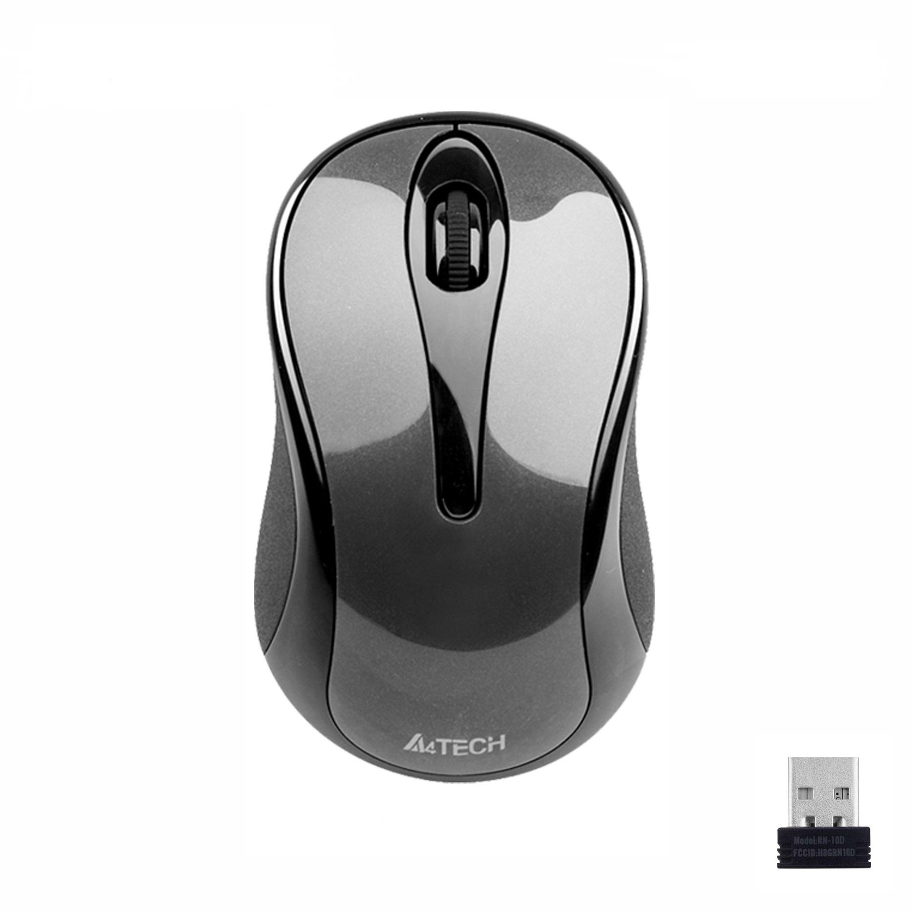 Мишка A4Tech V-Track PADLESS Wireless/Безжична Grey -  G3-280A