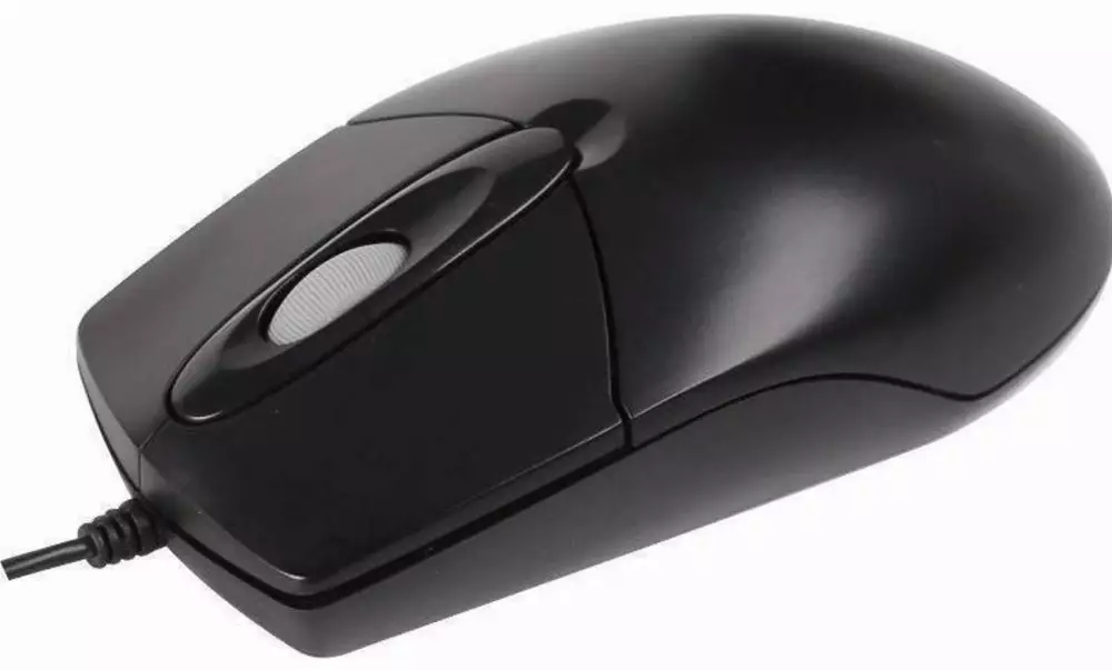 Мишка A4tech OP-720, PS/2, Black