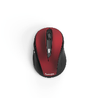 Мишка HAMA MW-400 Wireless/Безжична Red/Black