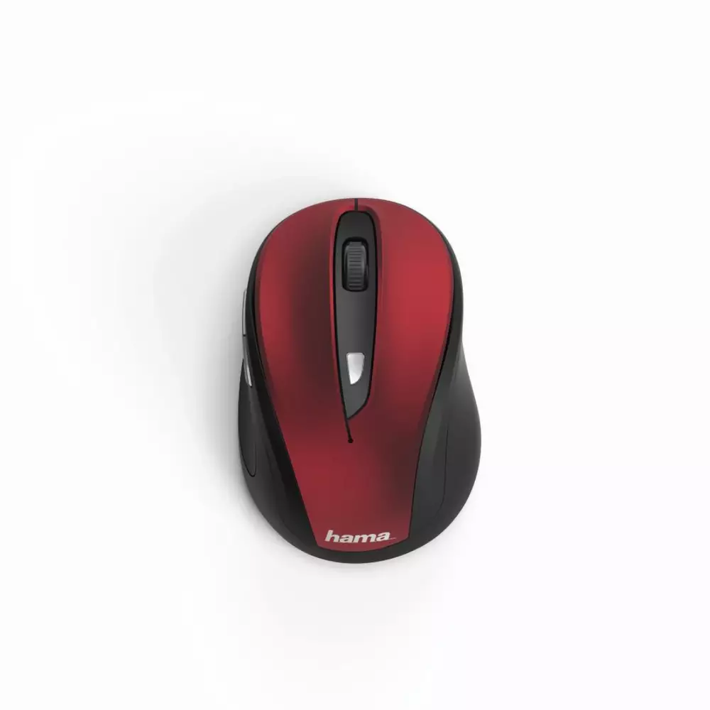 Мишка HAMA MW-400 Wireless/Безжична Red/Black