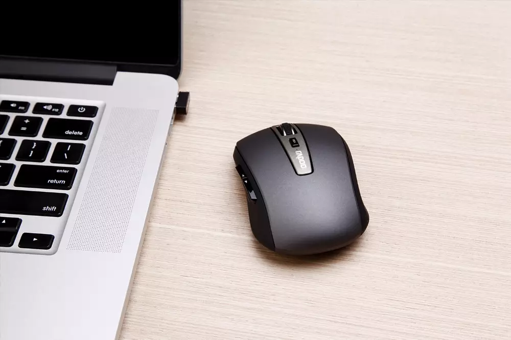 Mouse RAPOO MT350 Wireless/Fără fir Negru