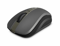 Безжична оптична и блутут мишка RAPOO 6610M, 2.4 Ghz, Bluetooth, Черен/Сив