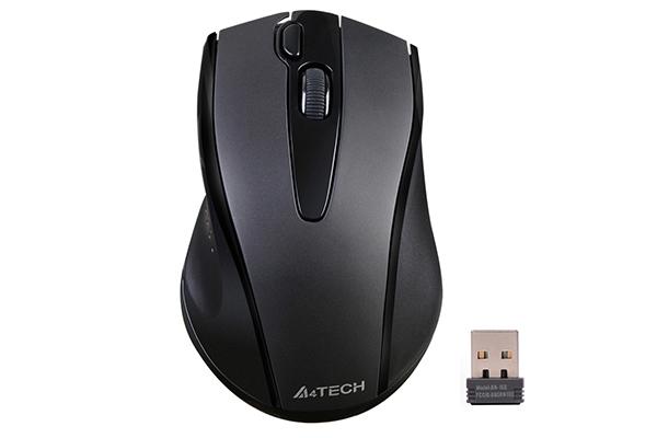 Безжична безшумна мишка A4tech V-Track G9-500FS, Black