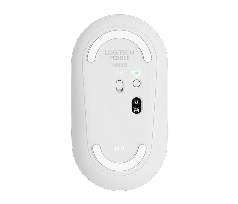 Мишка LOGITECH Pebble M350 Wireless/Безжична White