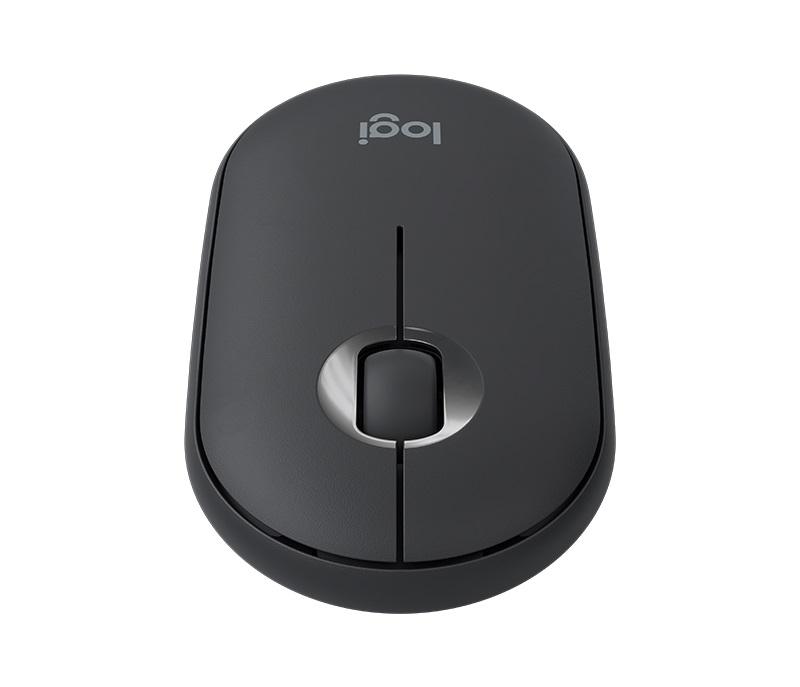 Мишка LOGITECH Pebble M350 Wireless/Безжична Graphite