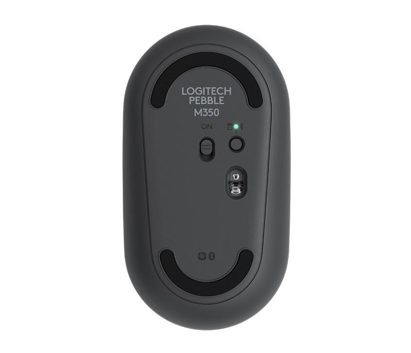 Мишка LOGITECH Pebble M350 Wireless/Безжична Graphite