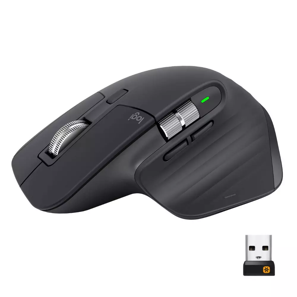 Безжична лазерна мишка LOGITECH MX Master 3 Graphite