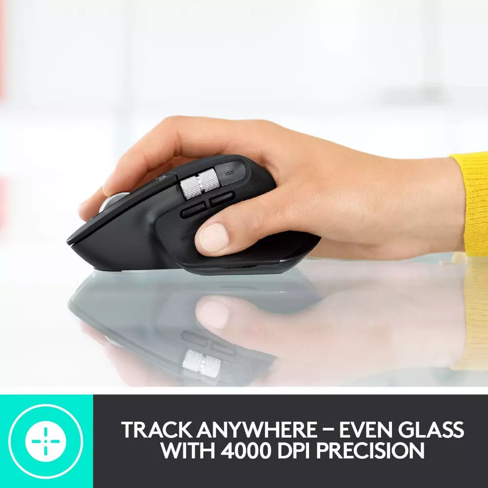 Безжична лазерна мишка LOGITECH MX Master 3 Graphite
