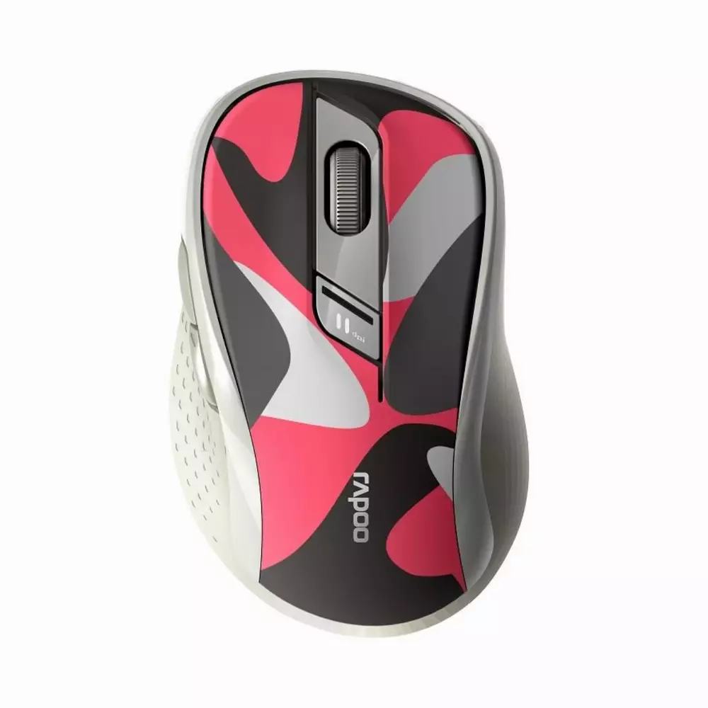 Мишка RAPOO M500 Silent Wireless/Безжична Red