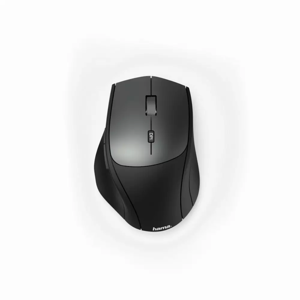 Мишка HAMA MW-600 Wireless/Безжична 2 приемника USB-C/USB-A, Black