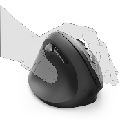 Мишка HAMA EMW-500L Wireless/Безжична Black