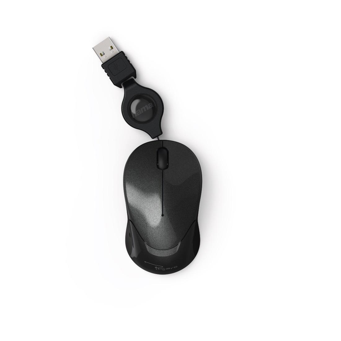 Мини мишка HAMA Pesaro Black