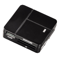 Четец за карти HAMA 94124 Multi, All in 1, USB 2.0, SD/micro SD/CF/MS/xD/