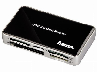 Четец за карти HAMA 39878, All in 1, USB 3.0, SD/micro SD/CF/MS/xD