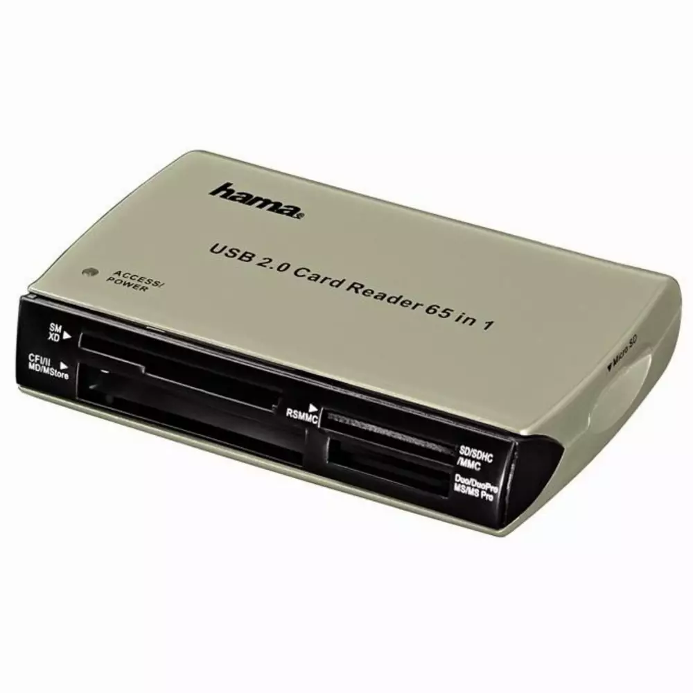 Четец за карти HAMA 49009, USB 2.0, 65 in 1