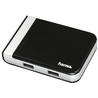 USB 3.1 хъб/ четец на карти 3 in 1, Адаптер USB-C, SD/SDHC/SDXC, Черен/Сребрист