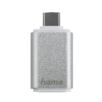 Четец за карти HAMA 181020, USB 3.1 Type-C, microSD, Сребрист