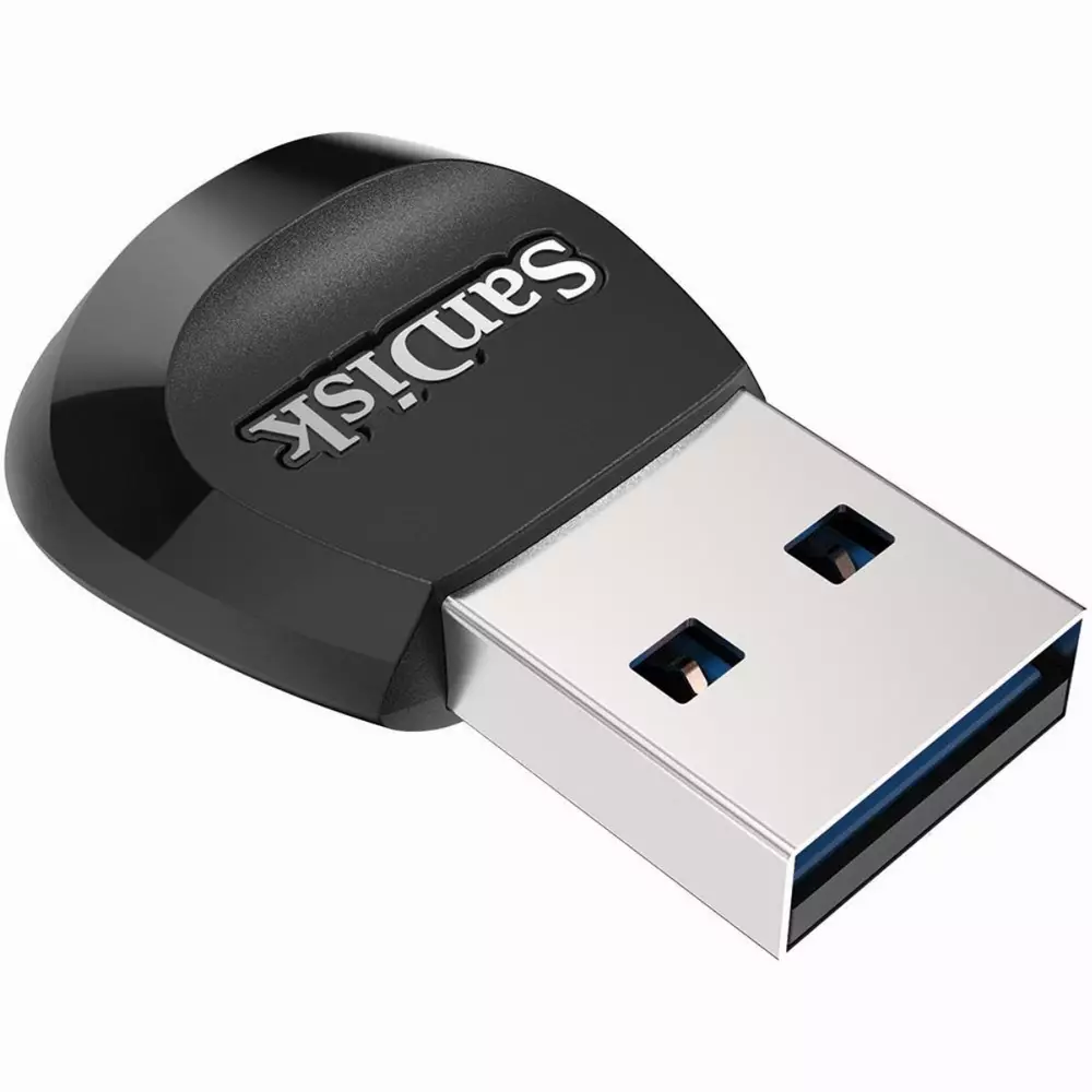 Четец за карти SanDisk MobileMate USB 3.0, UHS-I, Micro SDHC, Micro SDXC, SDDR-B531-GN6NN