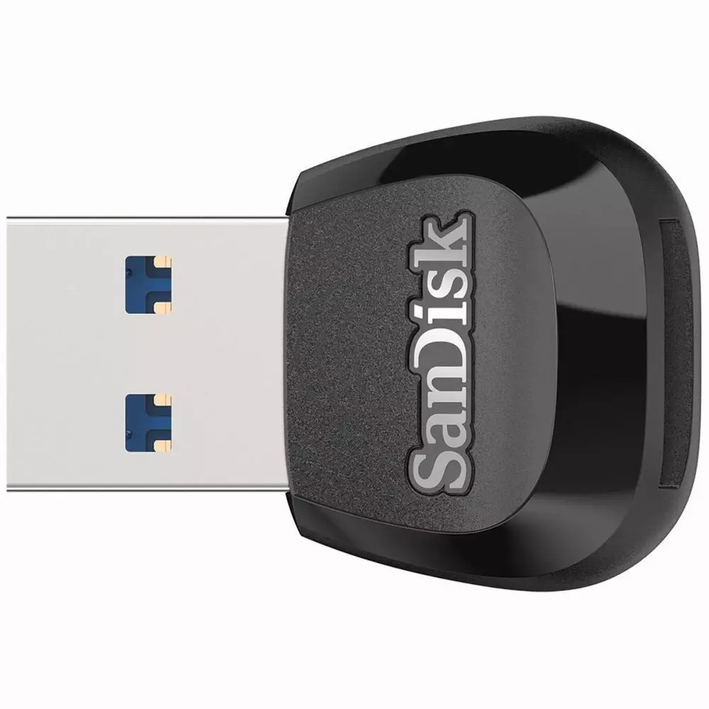 Четец за карти SanDisk MobileMate USB 3.0, UHS-I, Micro SDHC, Micro SDXC, SDDR-B531-GN6NN