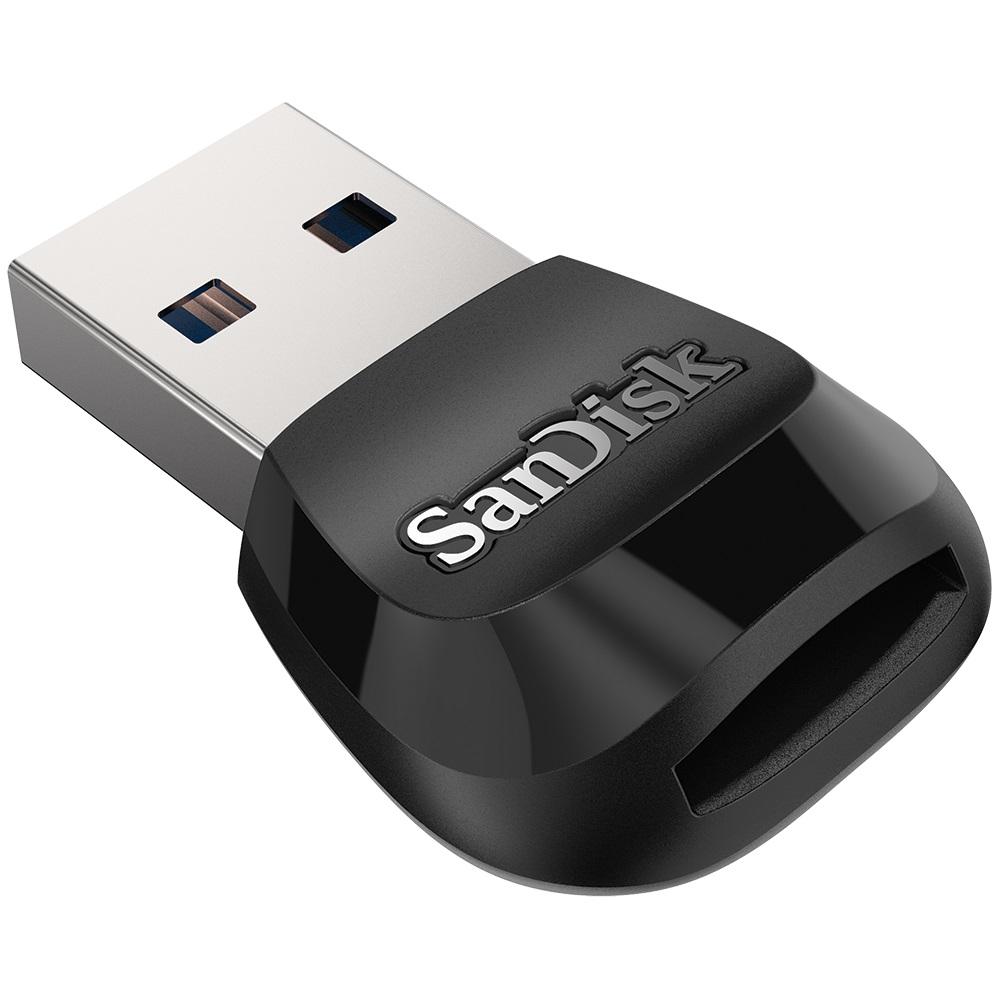 Четец за карти SanDisk MobileMate USB 3.0, UHS-I, Micro SDHC, Micro SDXC, SDDR-B531-GN6NN