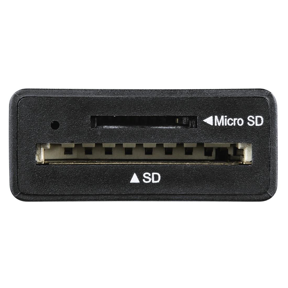 Четец за карти HAMA 54144, USB 2.0 Type-C хъб за телефон,лаптопи,таблети