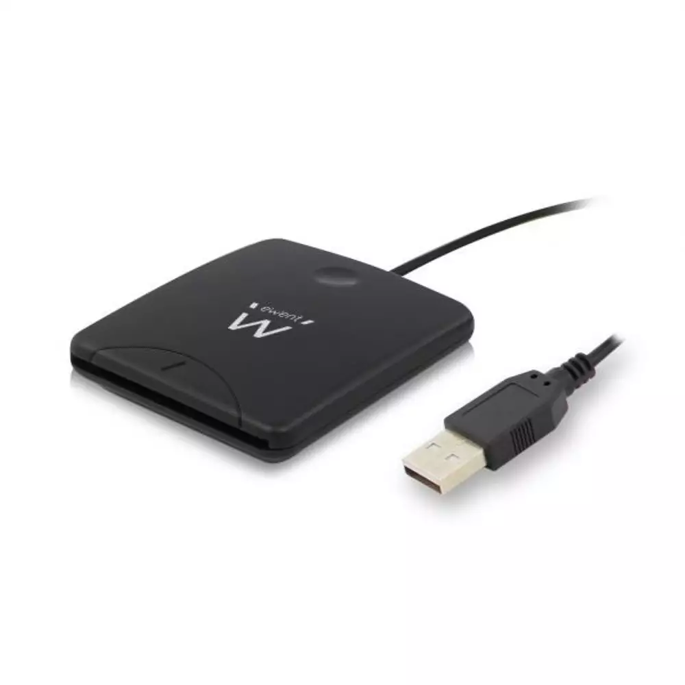 Четец на смарт карти Ewent EW1052, USB 2.0