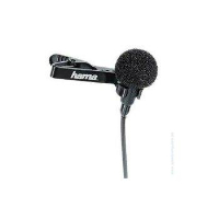 Микрофон HAMA LM-09 Lavalier, 3.5mm, Черен,омнидиректен