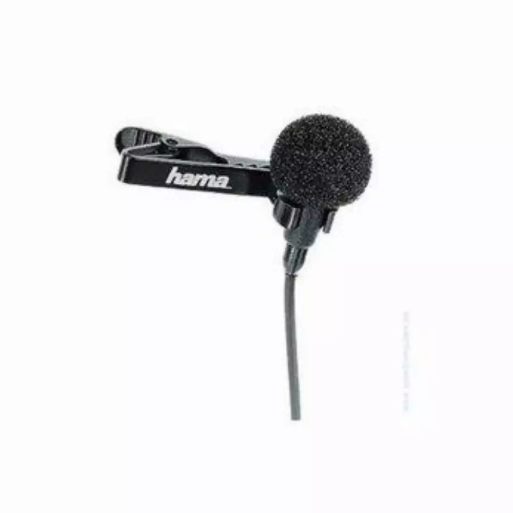 Микрофон HAMA LM-09 Lavalier, 3.5mm, Черен,омнидиректен