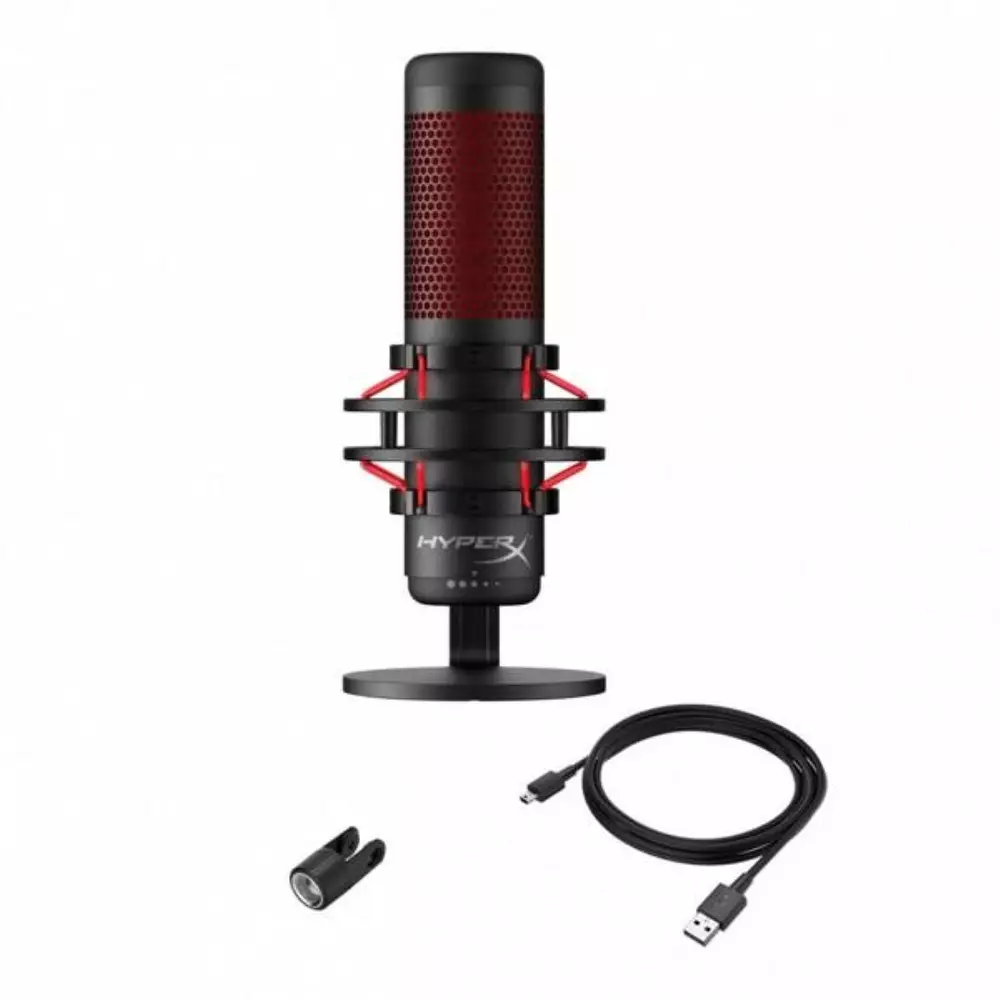 Настолен микрофон HyperX QuadCast
