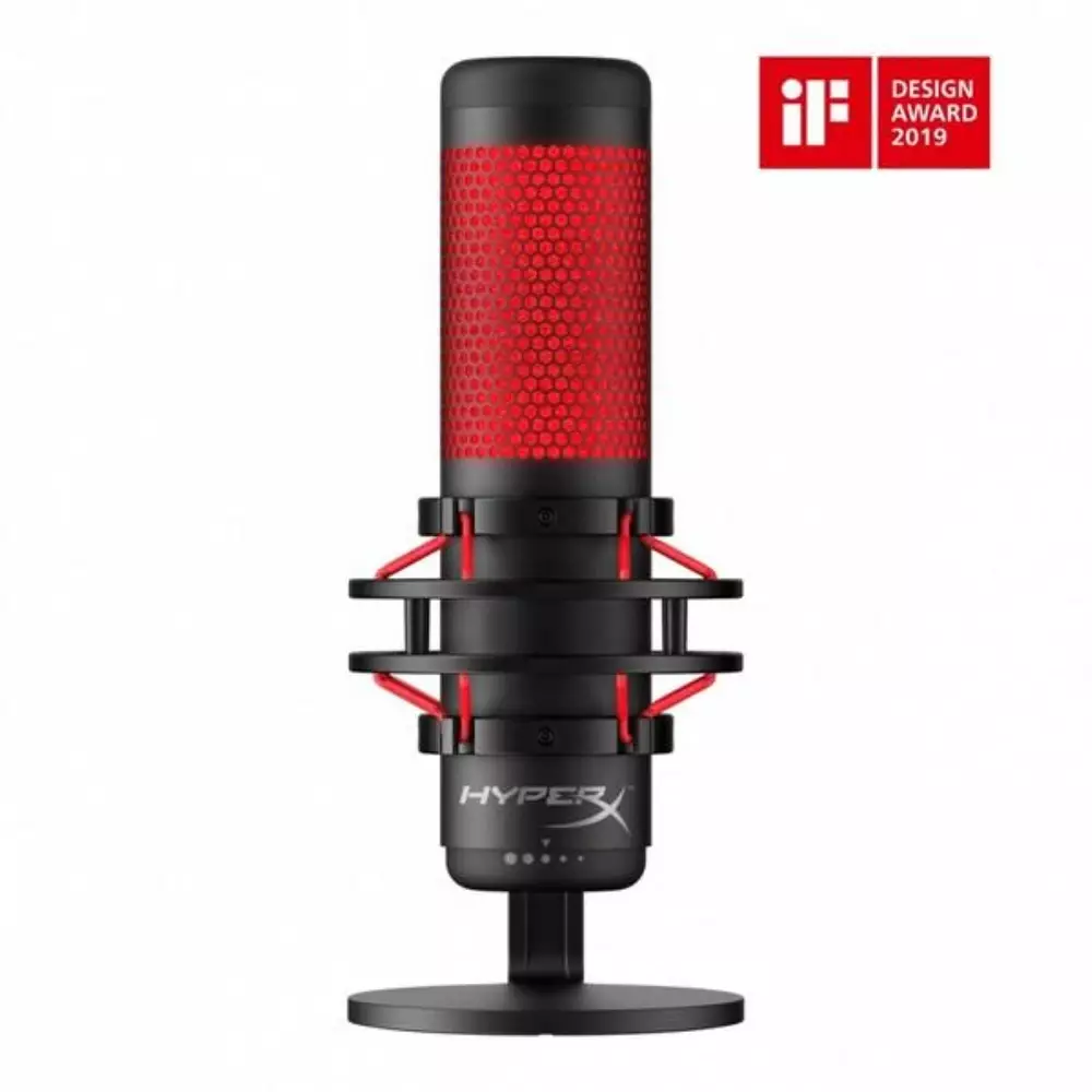 Настолен микрофон HyperX QuadCast