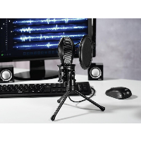 Настолен микрофон HAMA MIC-USB Stream 