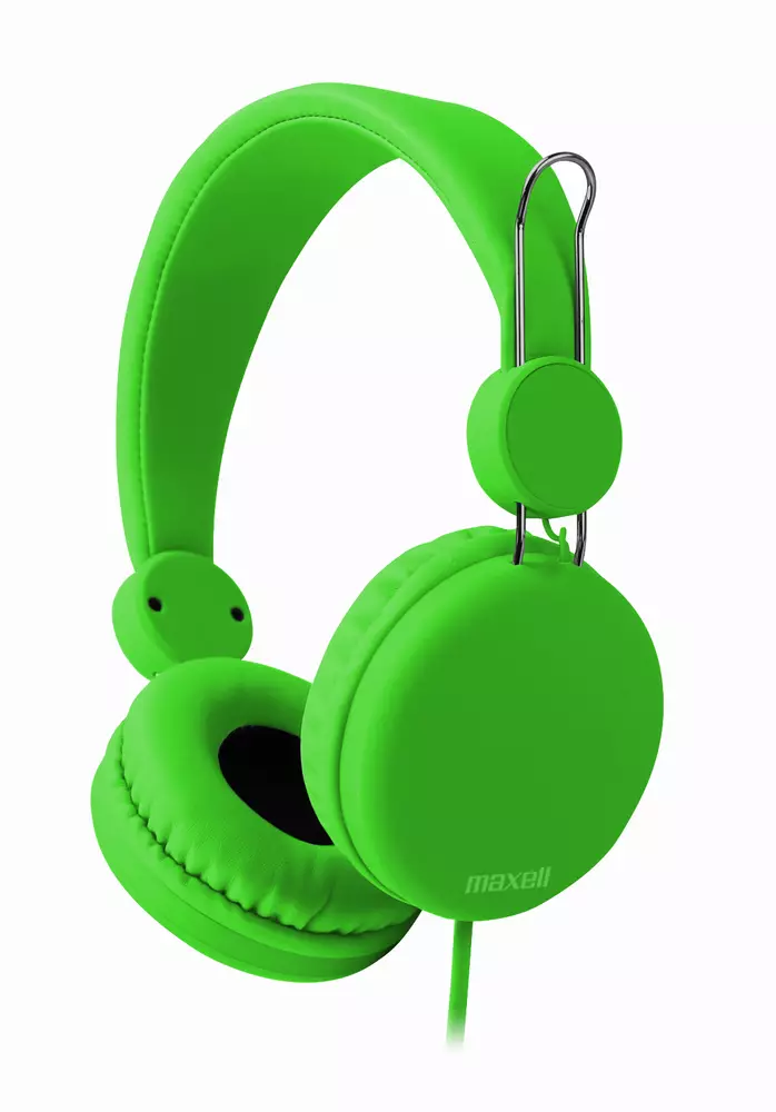Слушалки с микрофон MAXELL HP SPECTRUM, SMS-10S, Green