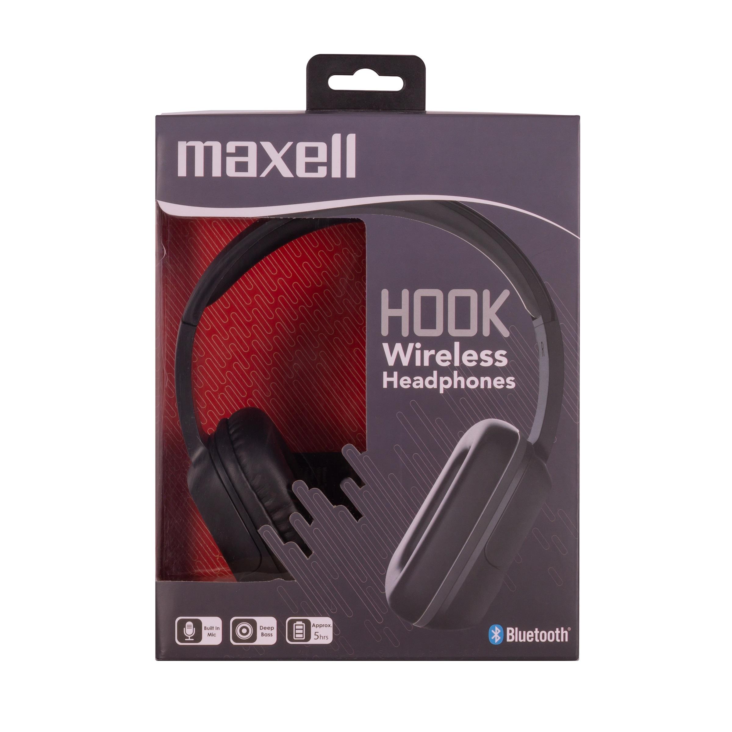 Bluetooth слушалки MAXELL EB BT300 Hook, Black