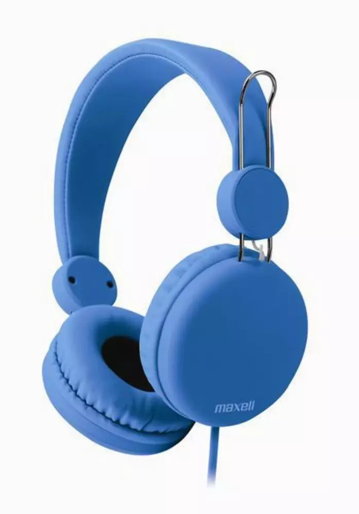 Слушалки с микрофон MAXELL HP SPECTRUM, SMS-10S, Blue
