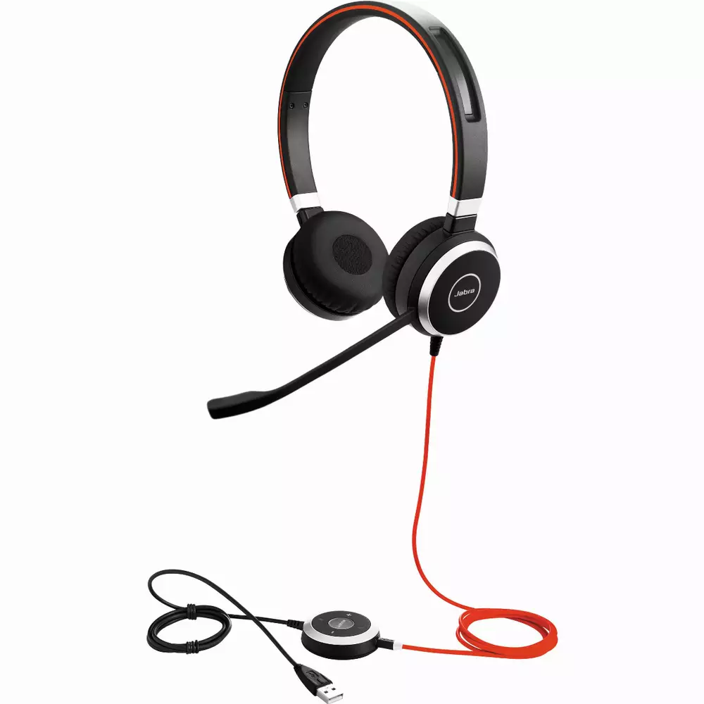 Слушалки Jabra Evolve 40 Stereo, Black