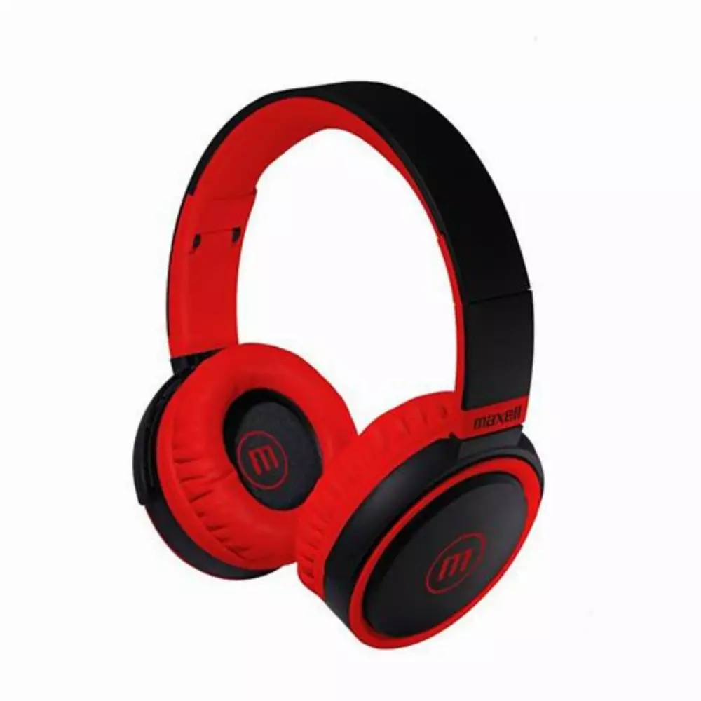 Слушалки с микрофон  MAXELL B52, Black/Red