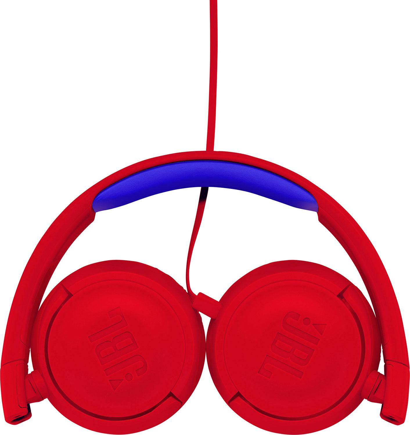 Слушалки за деца JBL JR300, Red