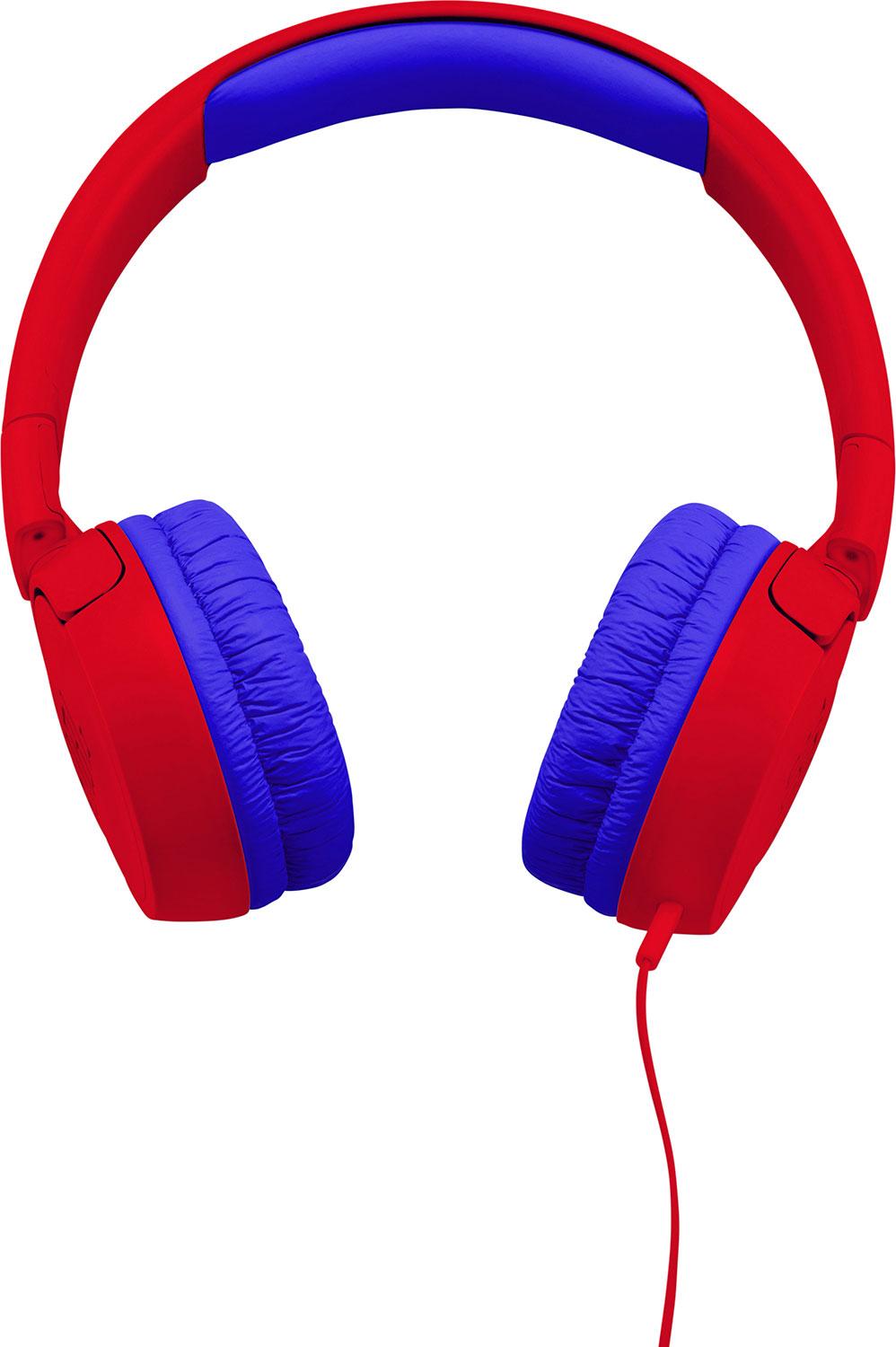Слушалки за деца JBL JR300, Red