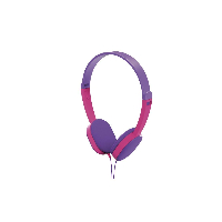 Слушалки HAMA Kids, Purple/Pink