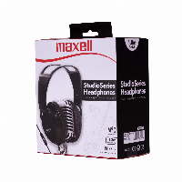 Слушалки с микрофон MAXELL Studio Series ST2000, Black