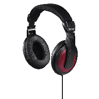 Слушалки HAMA Basic4Music, HK-5618, Black/Red