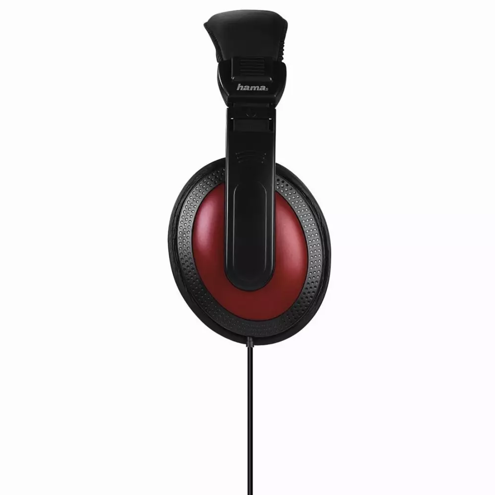 Слушалки HAMA Basic4Music, HK-5618, Black/Red