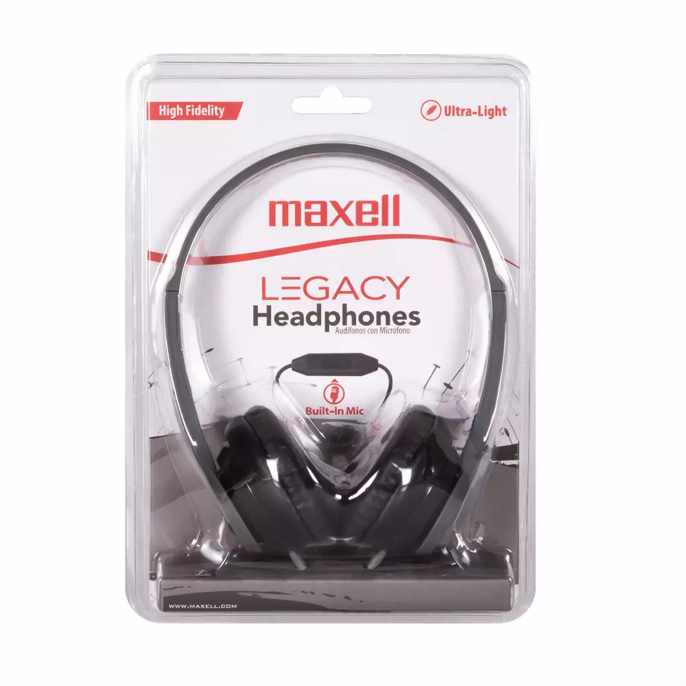 Слушалки с микрофон MAXELL HP360 LEGACY, Black